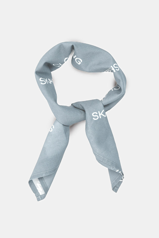 Monogram Bandana Lyseblå |  Skagen-clothing.dk