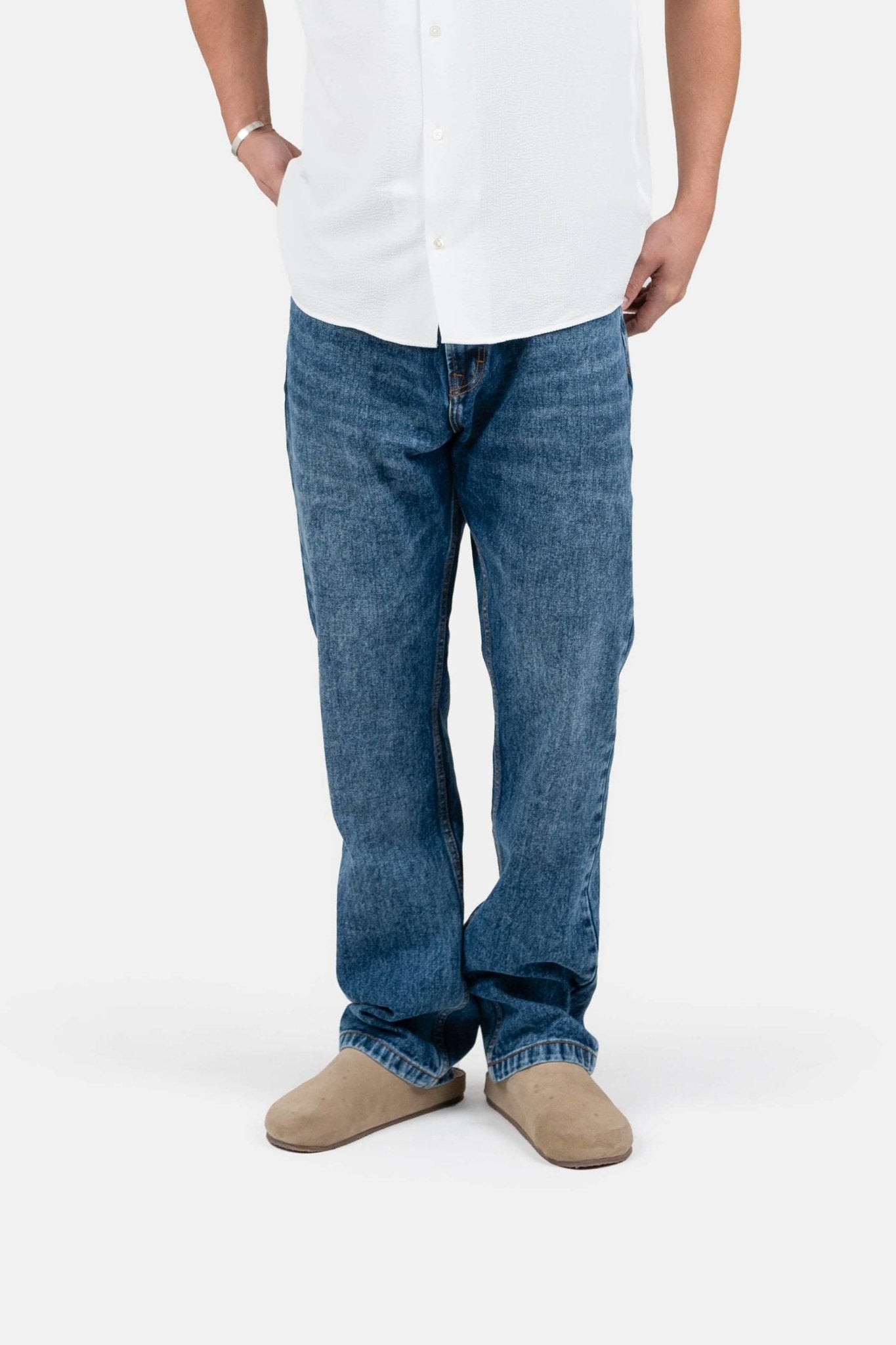 Denim Jeans Mid Blue - Skagen-clothing.dk